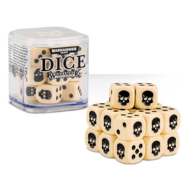 Dice Set Ivory