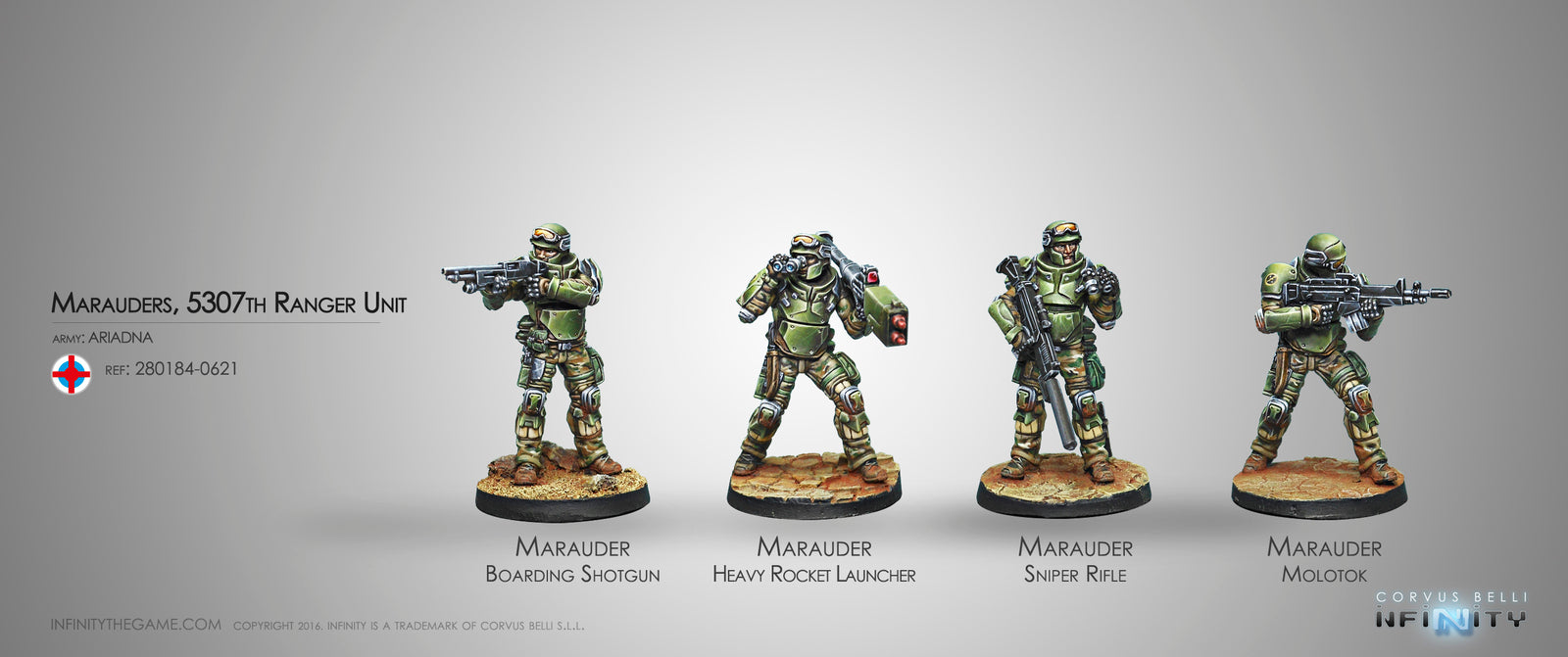 Marauders, 5307th Ranger Unit    box