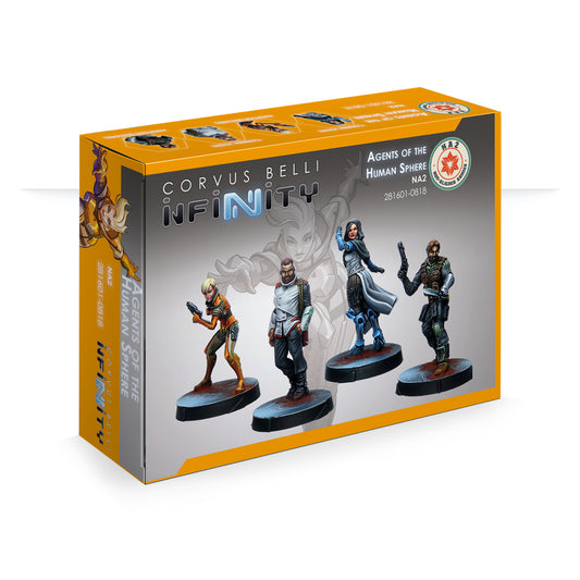 Agents of the Human Sphere. RPG Characters set box
