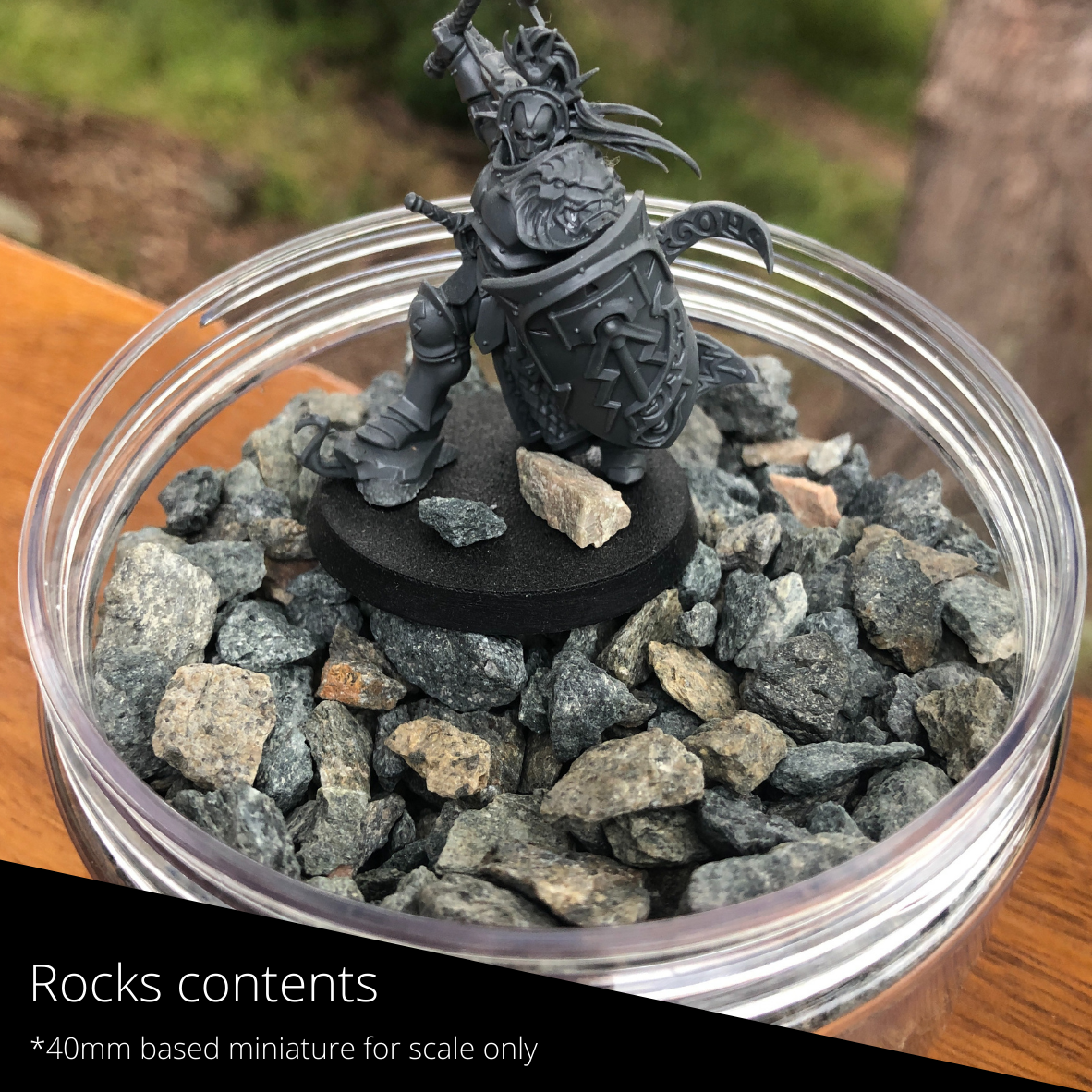 Basing Rocks Miniature Modifx Basing Rocks for Miniatures washed dried varying grain sizes ...