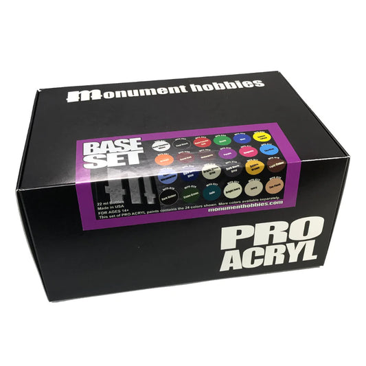 Pro Acryl - 24 Colour Base Set