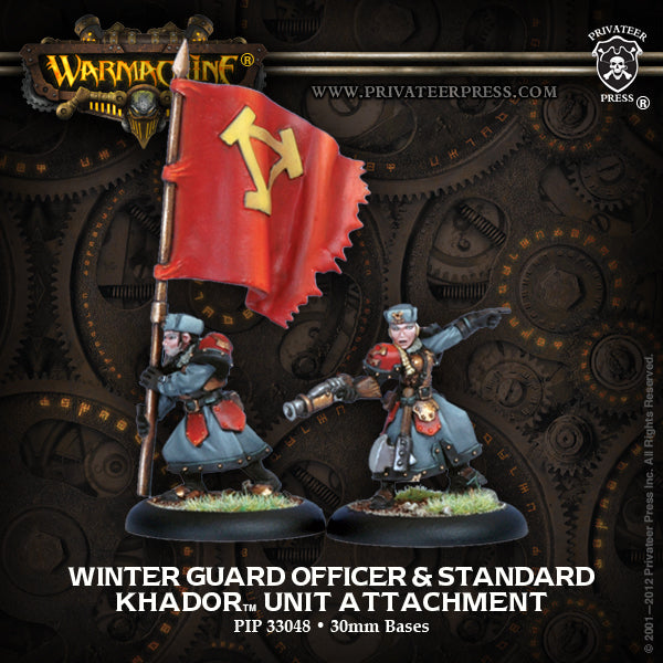 Winter Guard Officer and Standard Unit Attachment