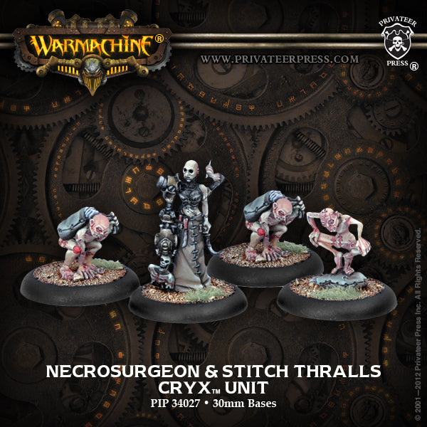 Necrosurgeon and Stitch Thralls Unit