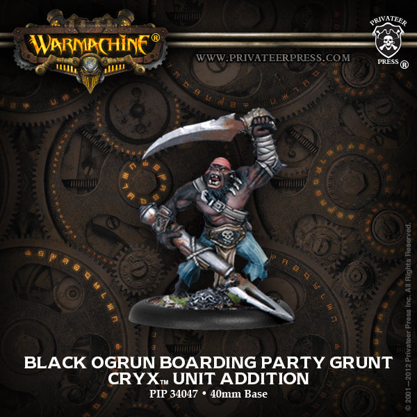 Black Ogrun Boarding Party Grunt