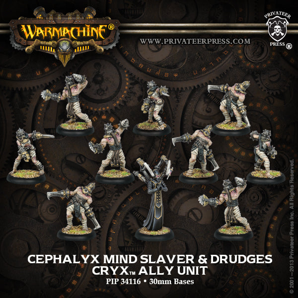 Cephalyx Mind Slaver & Drudges Ally Unit (box)