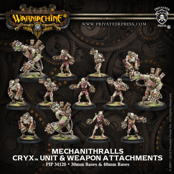 Mechanithralls Unit w/3 Weapon Attachments (box)