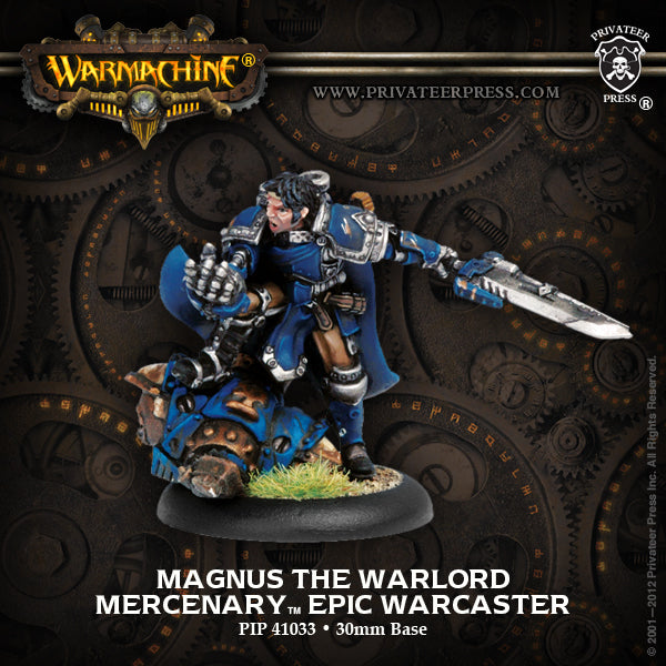 Privateer Press Warmachine Mercenaries Magnus the Warlord – The Combat ...