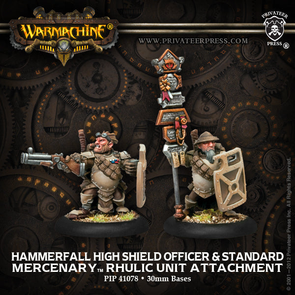 Hammerfall High Shield Officer & Standard Unit Attachment