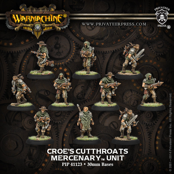 Croe Croe's Cutthroats Unit (box) – The Combat Company