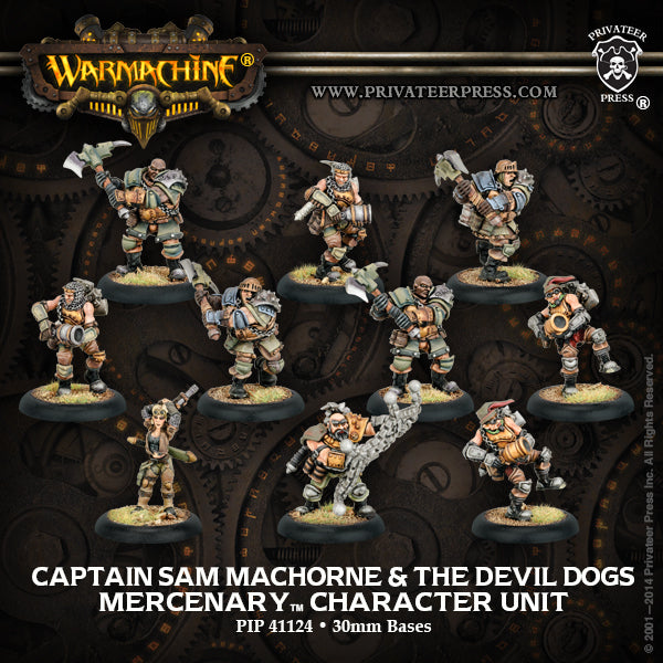 Captain Sam Machorne & the Devil Dogs Unit (box)