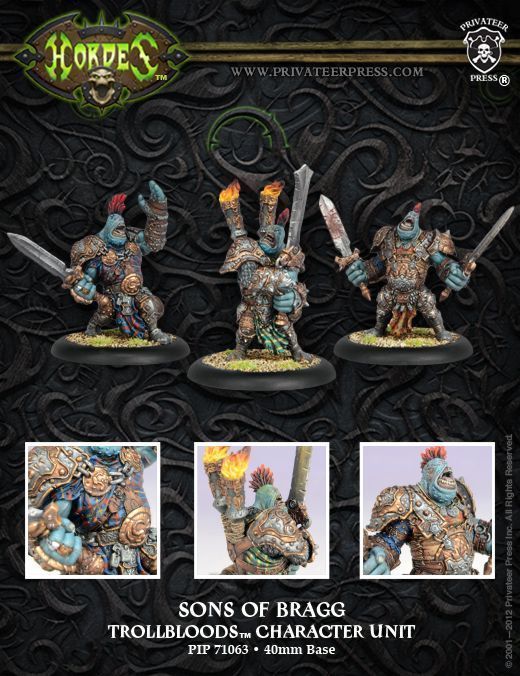 Sons of Bragg Trollkin Fell Caller Unit