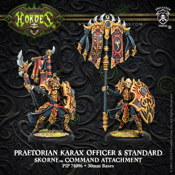 Praetorian Karax Commander & Standard