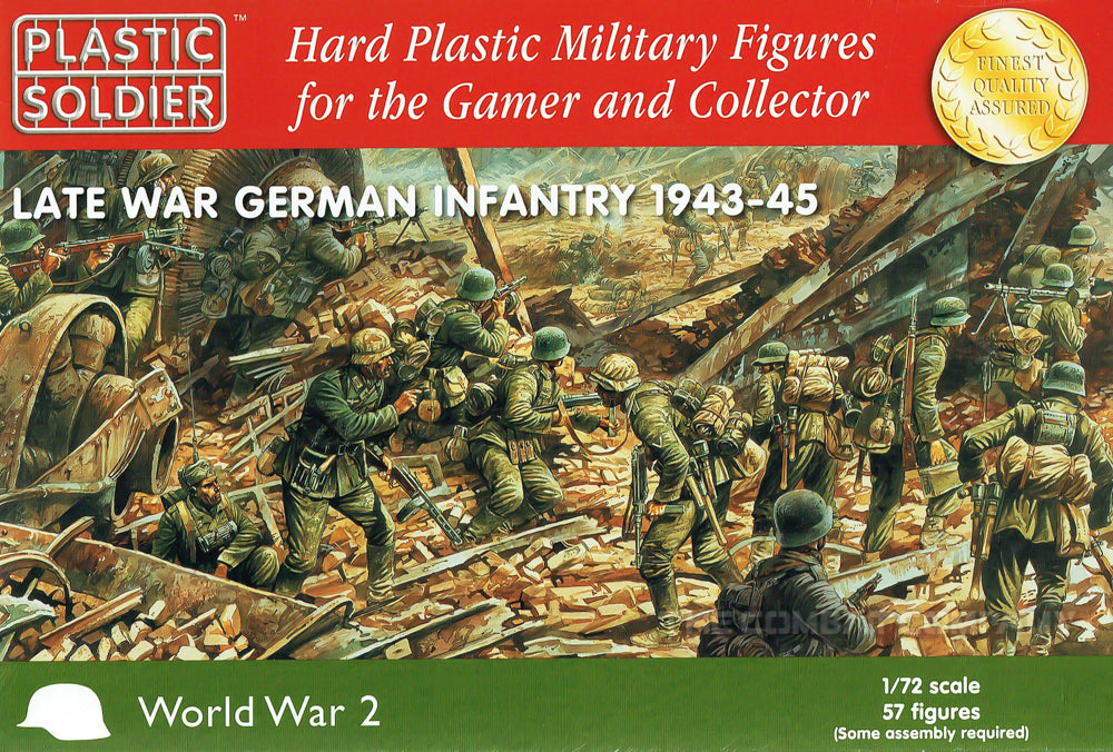 German Infantry Late War - 1/72nd