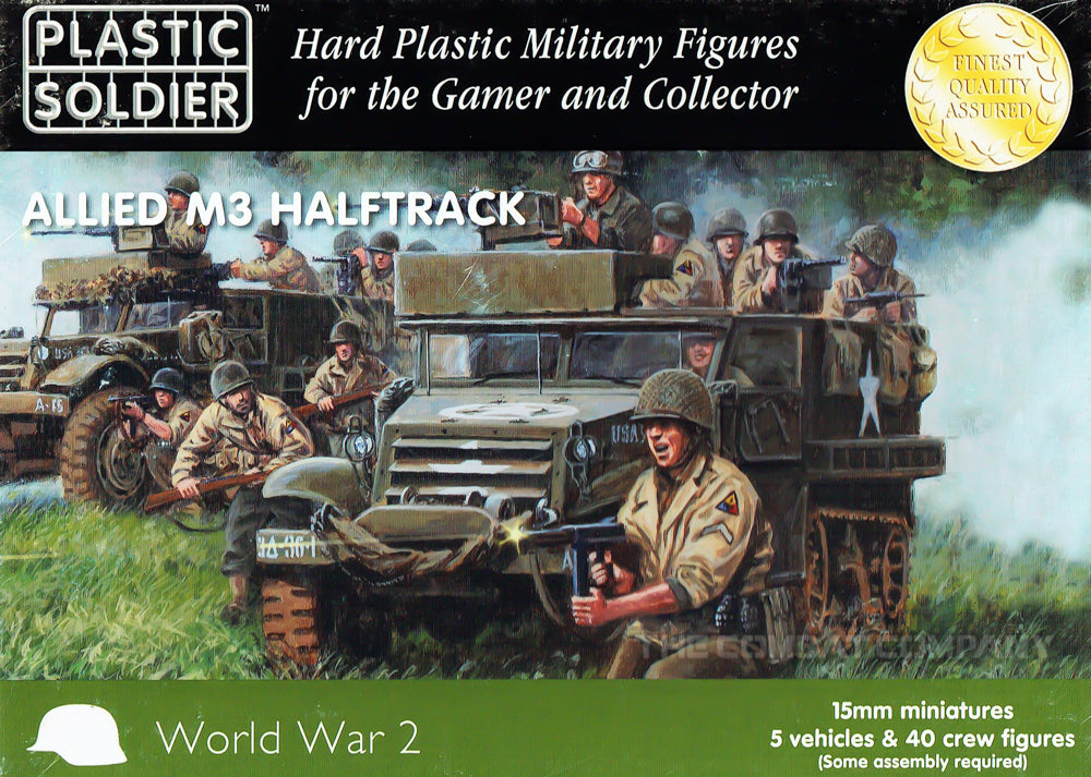 Allied M3 Halftrack (5pcs)
