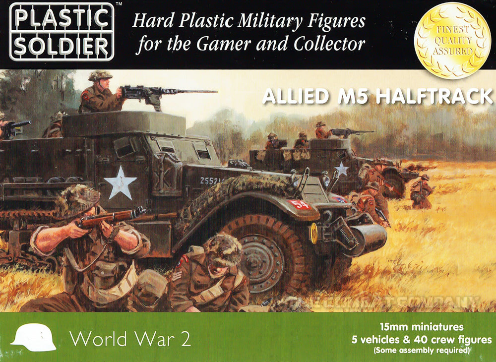 Allied M5 Halftrack (5pcs)