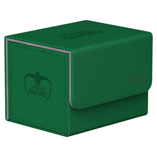 Ultimate Guard SideWinder 100+ Standard Size XenoSkin Green Deck Box