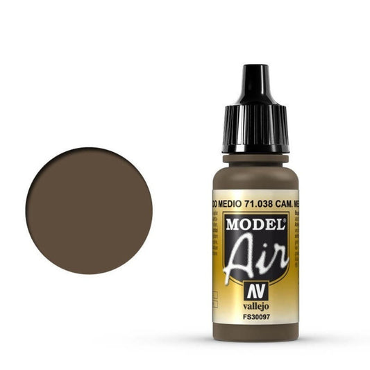 Camouflage Medium Brown 17 ml