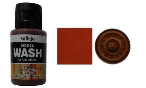 507 Wash - Dark Rust