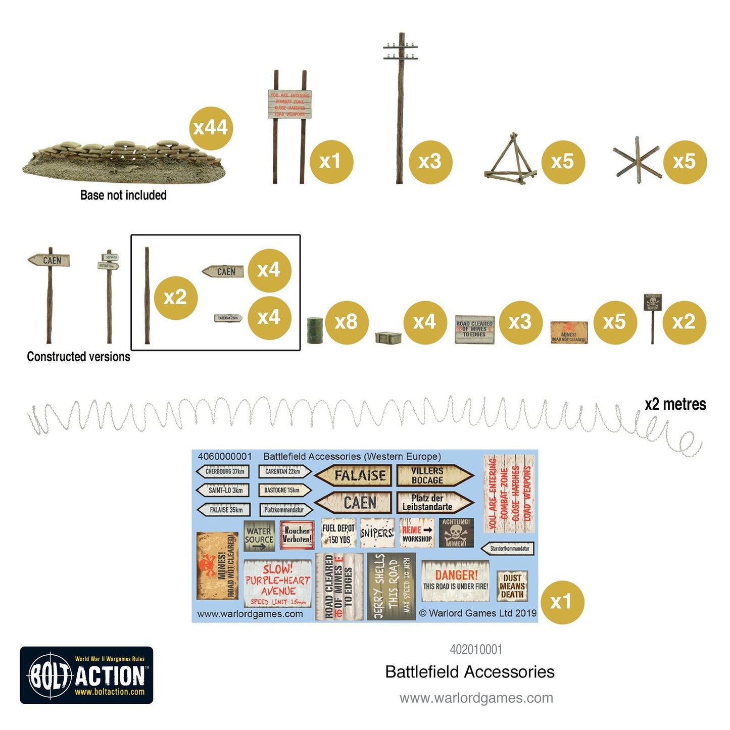 Bolt Action Battlefield Accessories