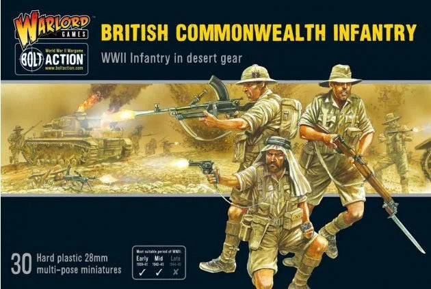 British Commonwealth Infantry (in desert gear)