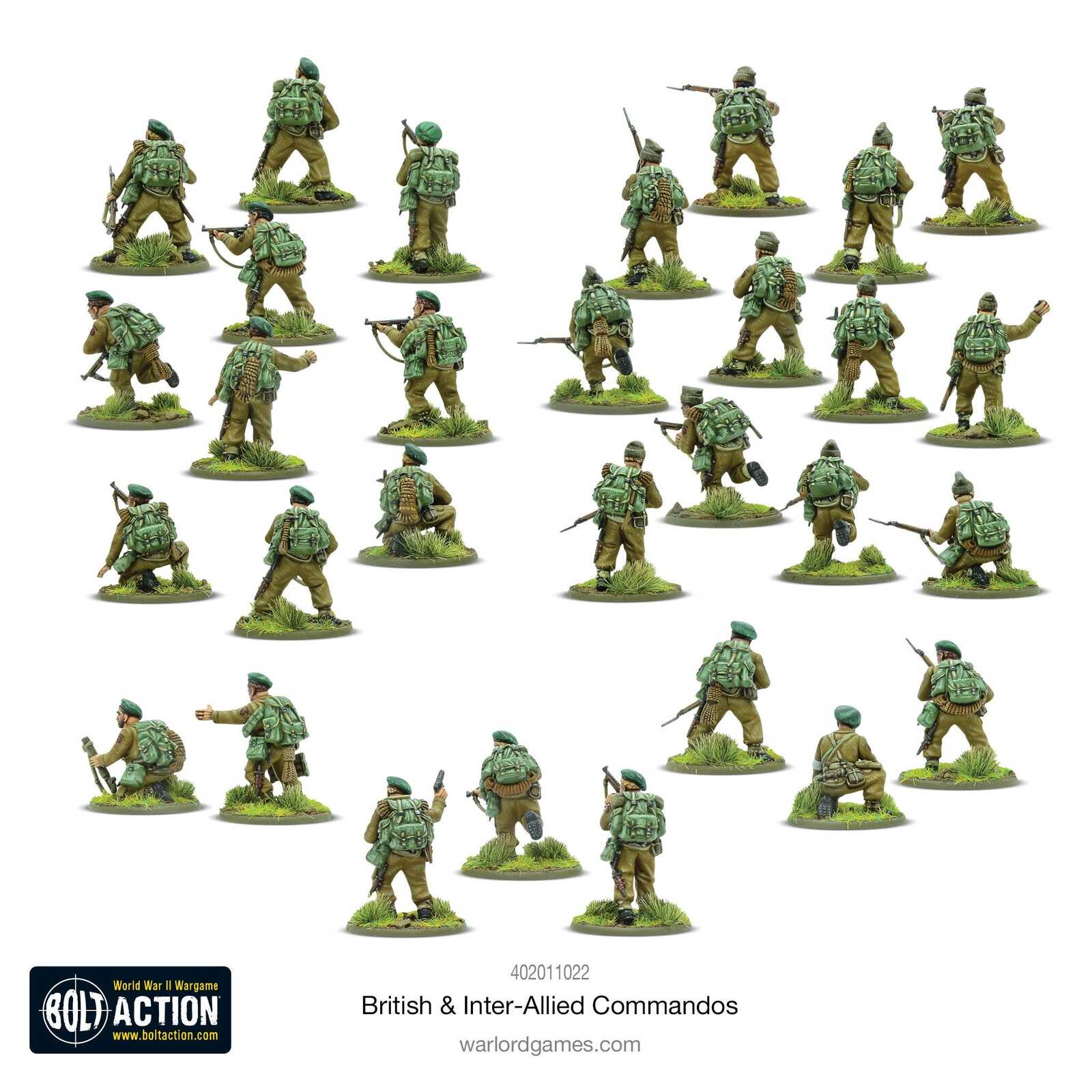 British & Inter-Allied Commandos (plastic)