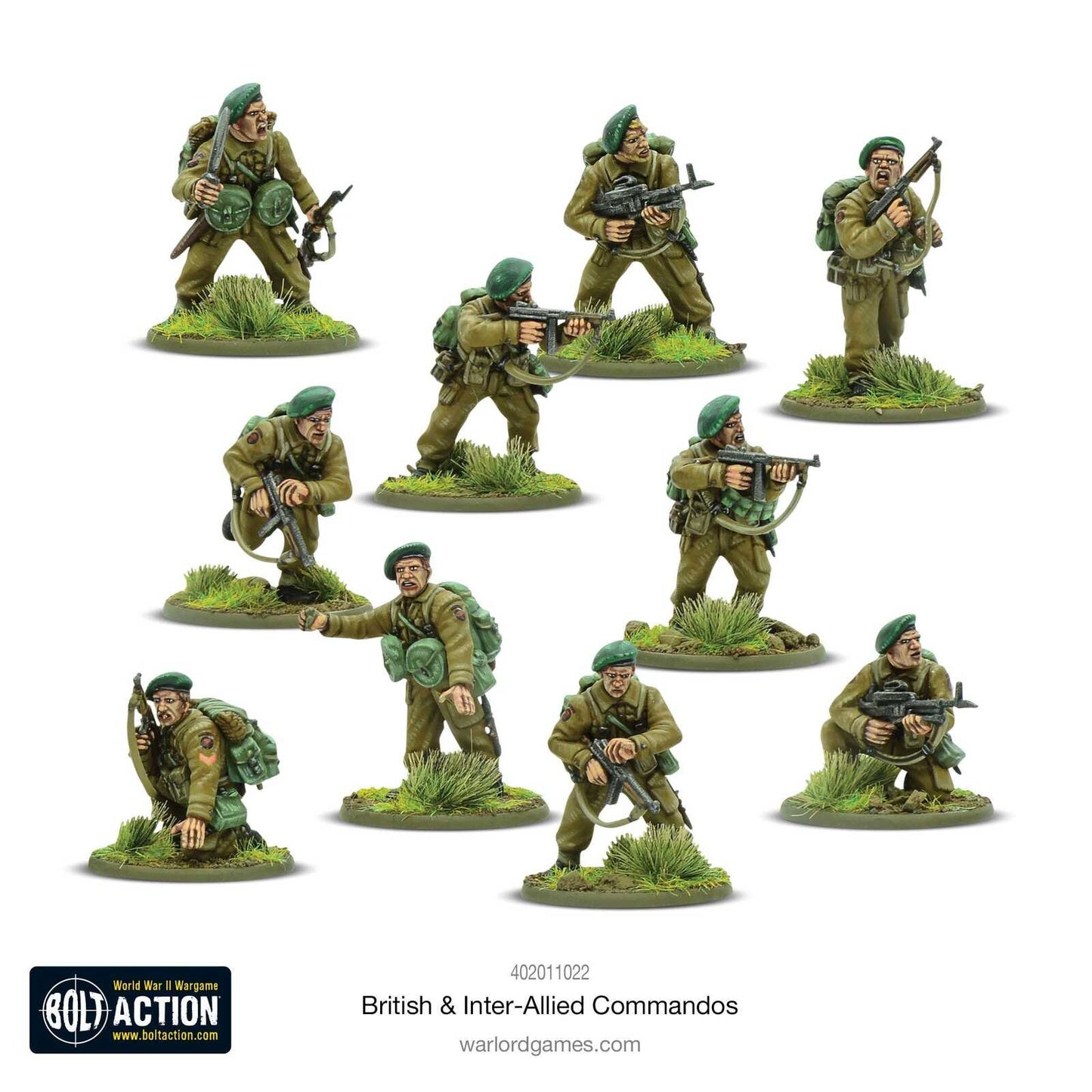 British & Inter-Allied Commandos (plastic)