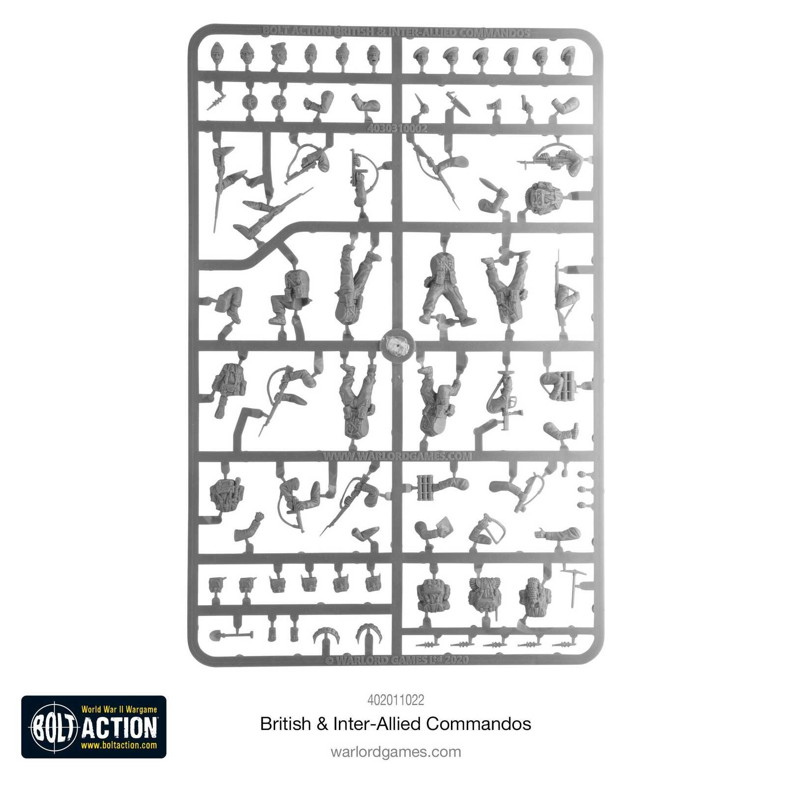 British & Inter-Allied Commandos (plastic)