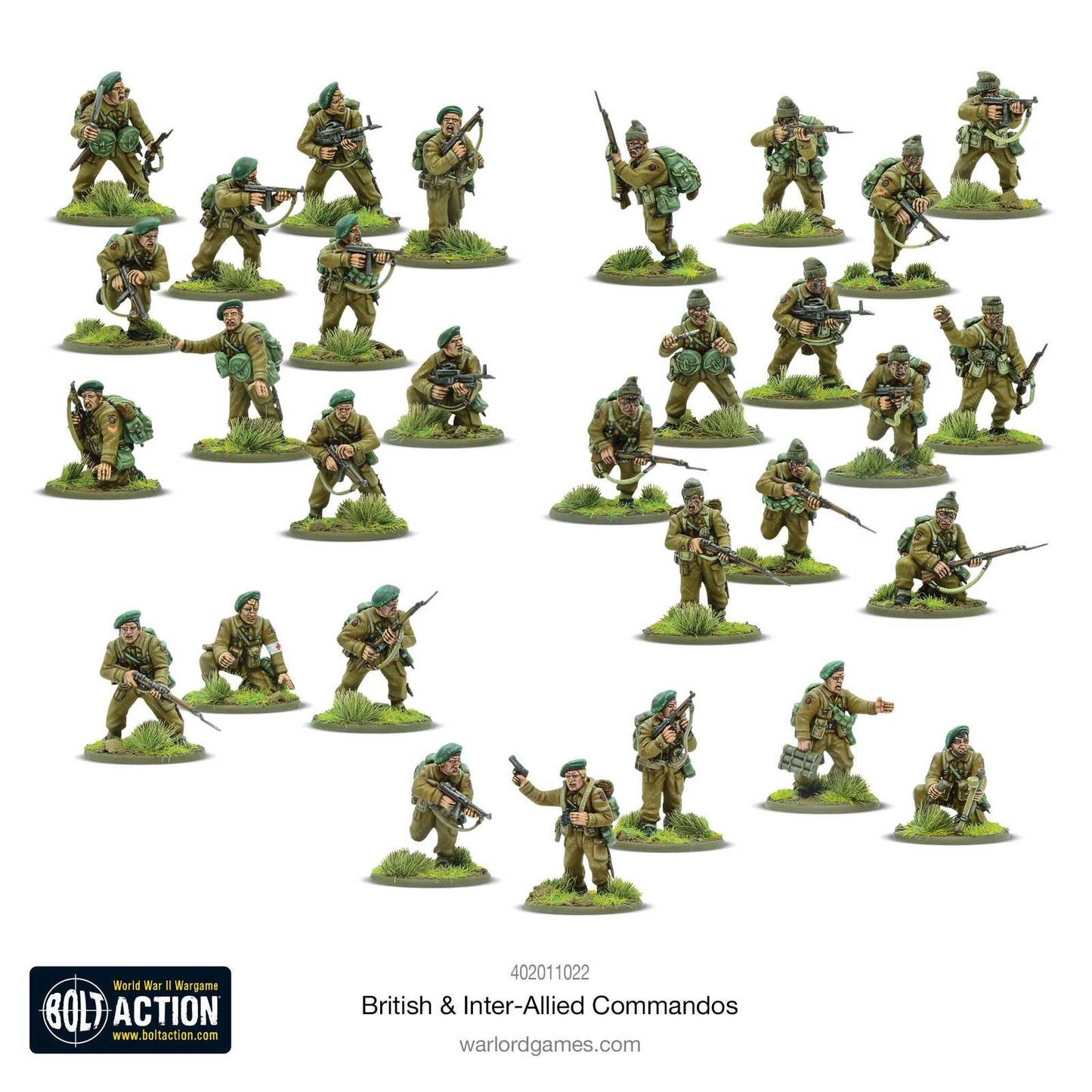 British & Inter-Allied Commandos (plastic)