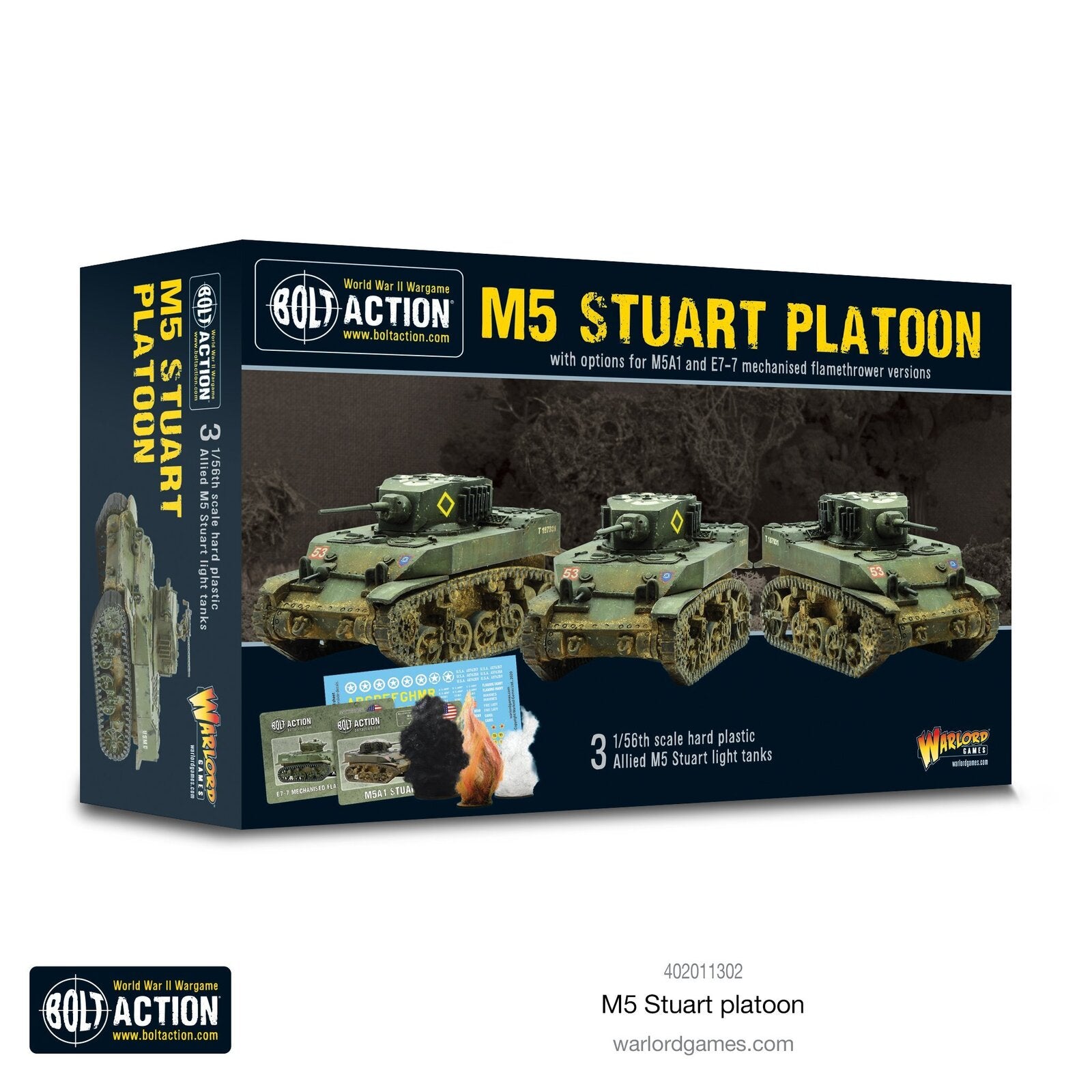 M5 Stuart Platoon