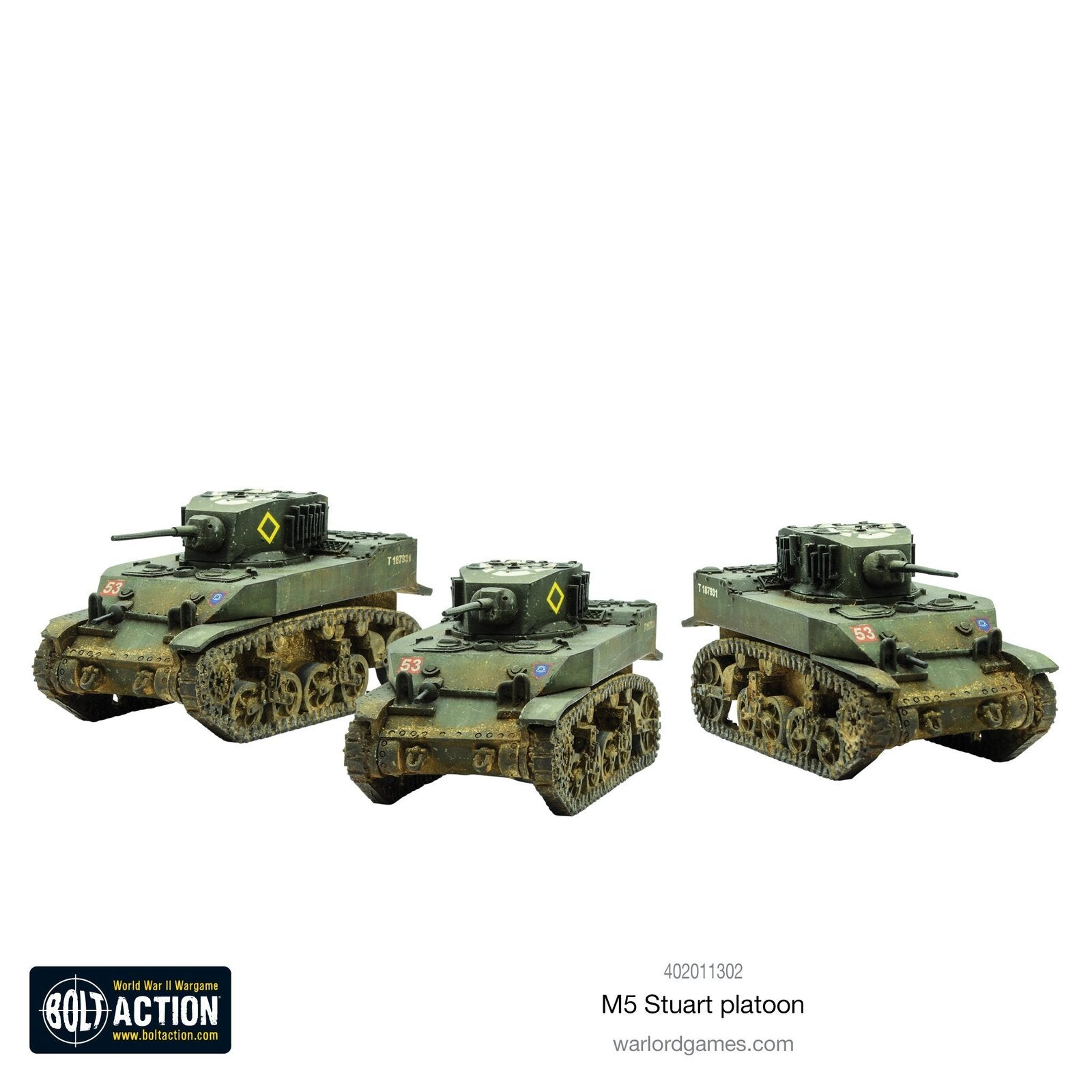 M5 Stuart Platoon