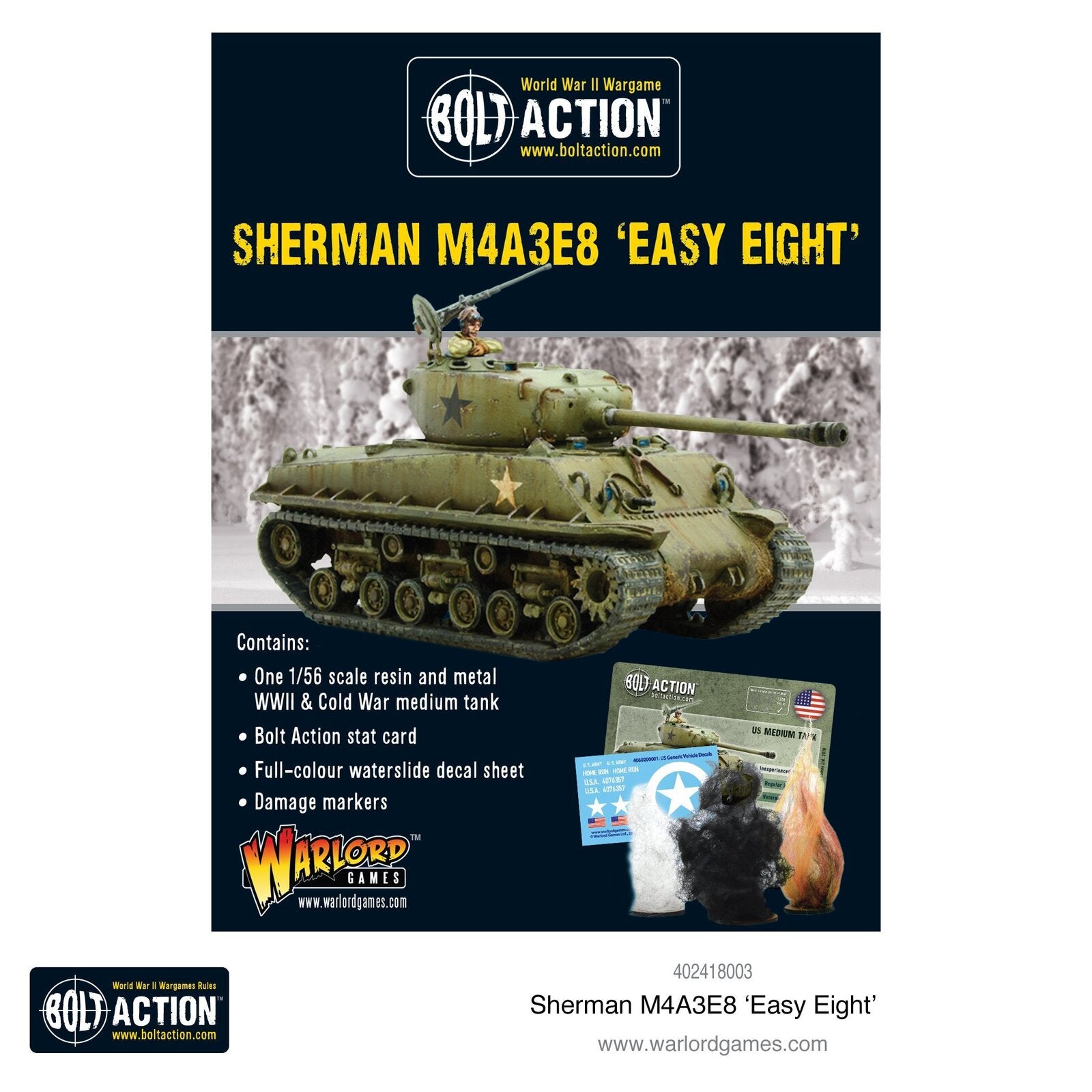 Sherman M4A3E8 'Easy Eight'