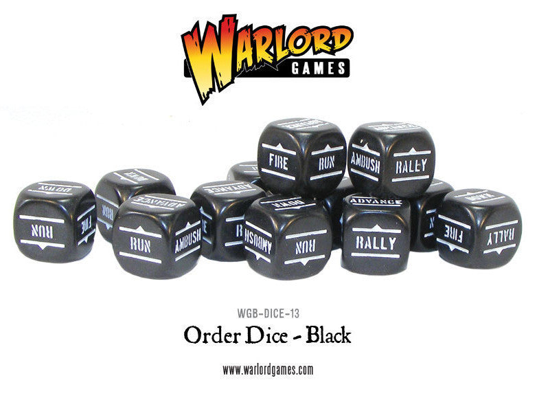 Order Dice - Black