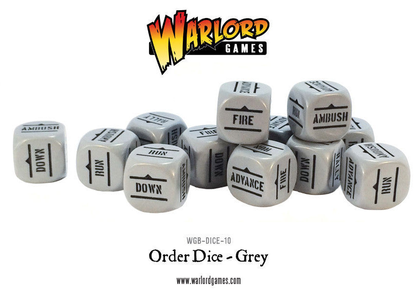 Order Dice - Grey