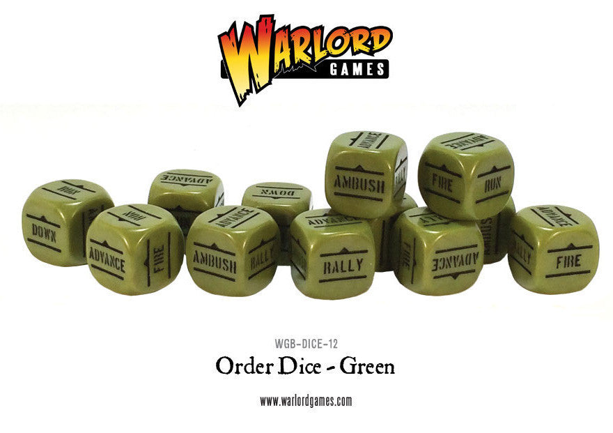 Order Dice - Green