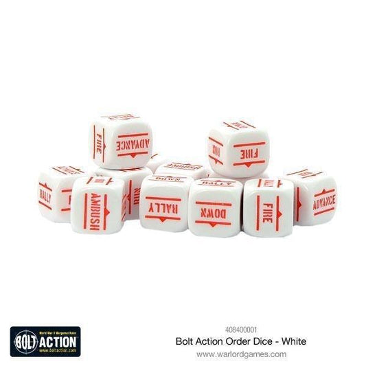 Order Dice - White