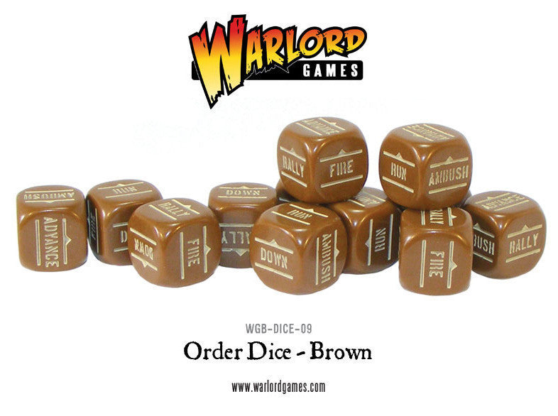 Order Dice - Brown