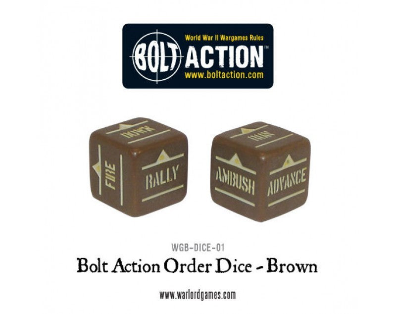 Order Dice - Brown