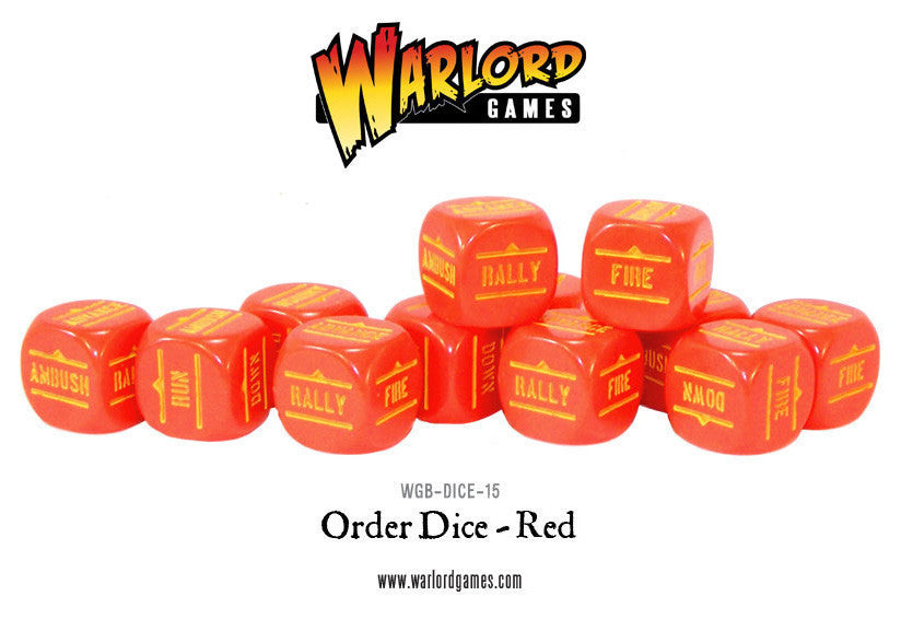Order Dice - Red