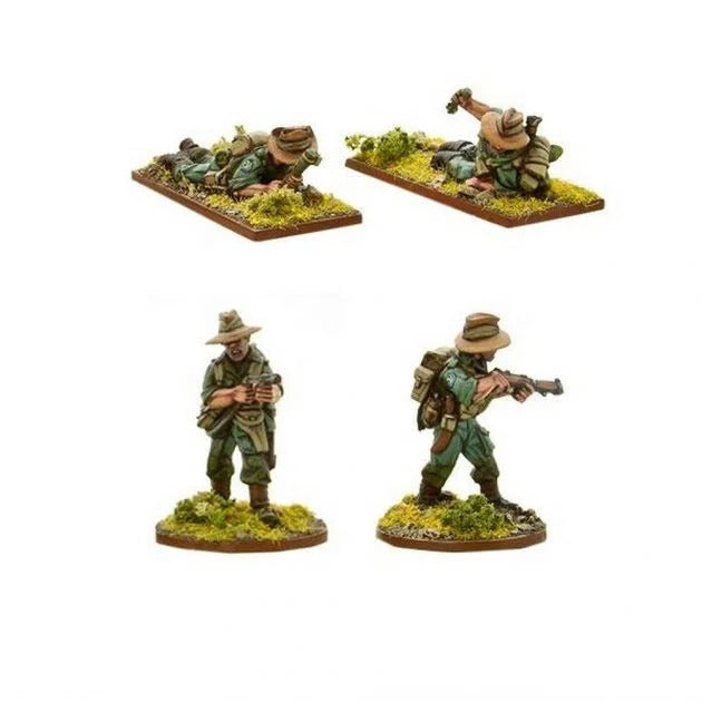 Chindit Flamethrower & Light mortar teams