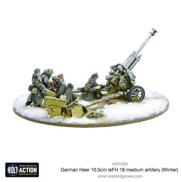 Heer 10.5cm LeFH 18 Medium Artillery (Winter)