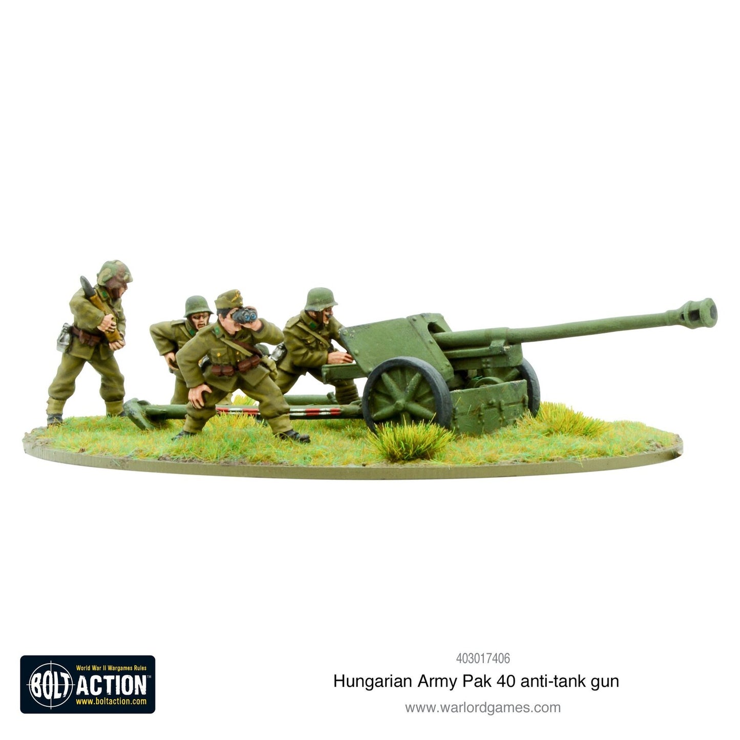 Hungarian Army Pak 40 Anti-tank gun