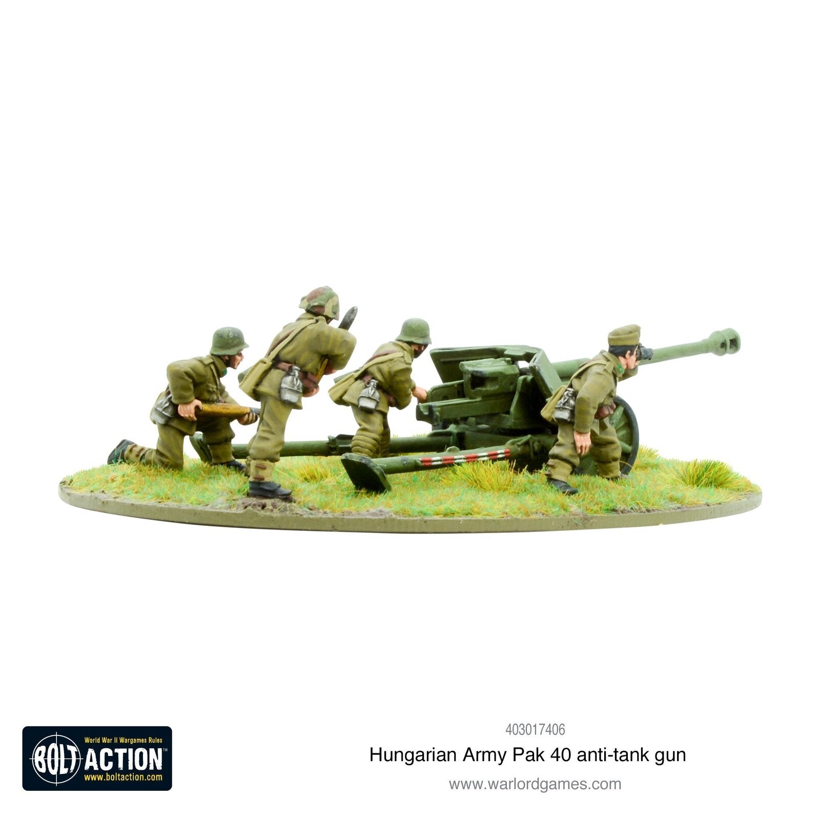 Hungarian Army Pak 40 Anti-tank gun