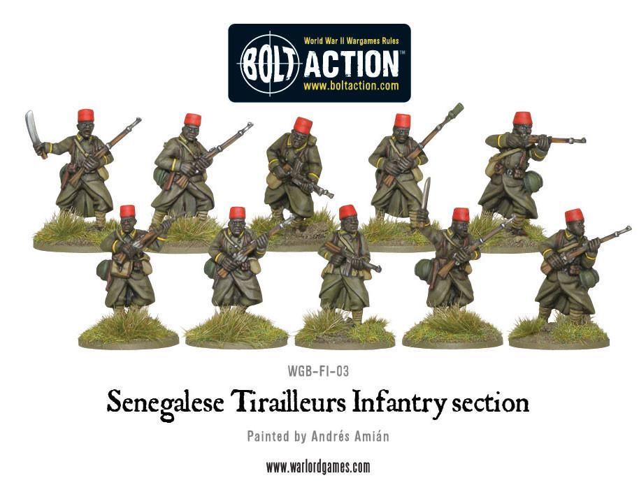 Senegalese Tirailleurs Infantry Section