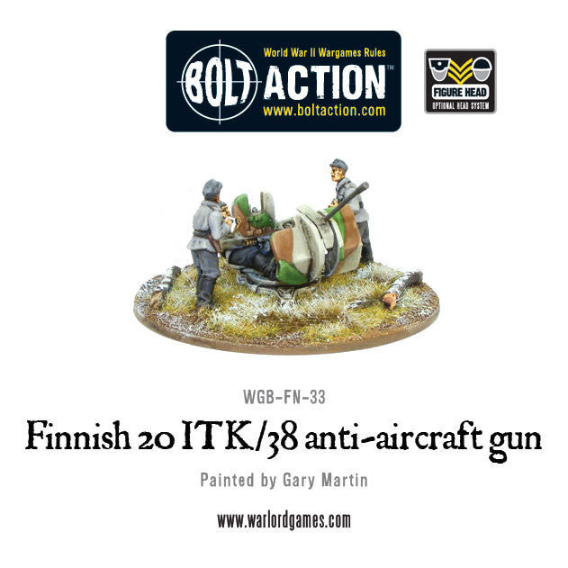 FN-33 Finnish ITK/38 Anti-Aircraft Gun