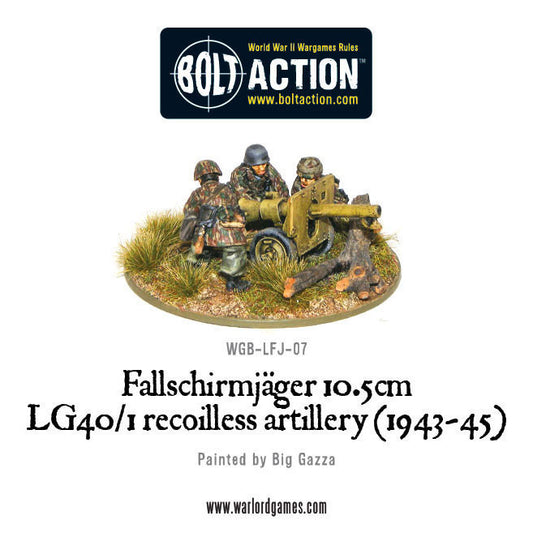 LFJ-07 German Fallschirmjäger LG40 10.5cm recoilless gun