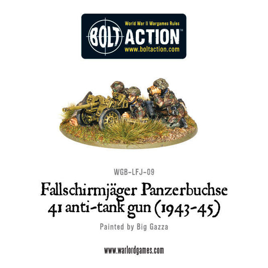 LFJ-09 German Fallschirmjäger Panzerbuche 41 Anti-tank Gun