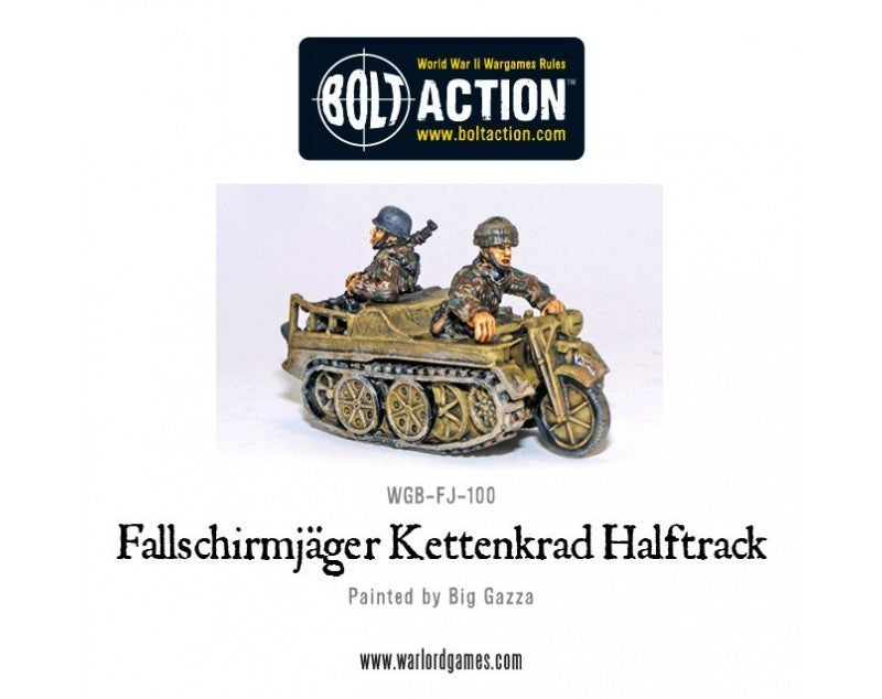 LFJ-11 German Fallschirmjäger Kettenkrad Halftrack