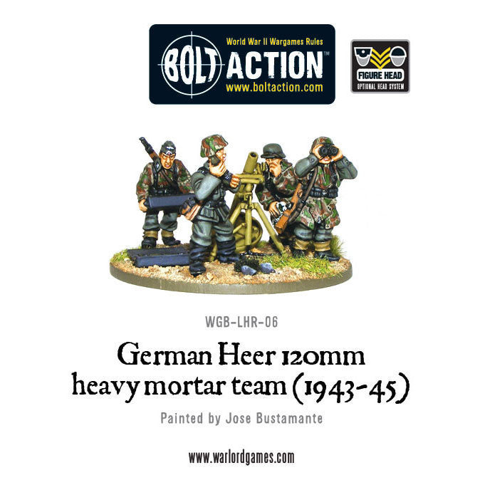 LHR-06 German Heer 120mm Heavy Mortar Team