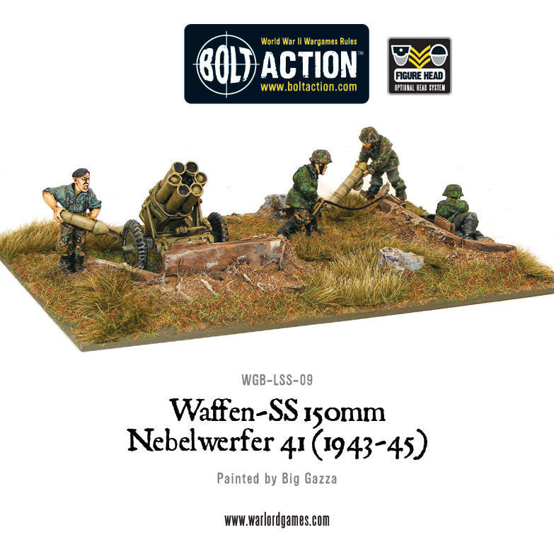 LSS-09 German Waffen-SS 150mm Nebelwerfer 41 (1943-45)