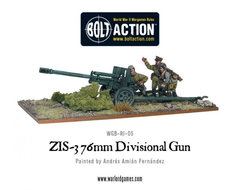 RI-23 Soviet ZIS-3 76mm Divisional Gun